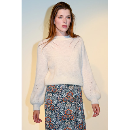 Pull SUNCOO Laine Gris Taille 36/38 - Occasion Très Bon état, Hiver Automne